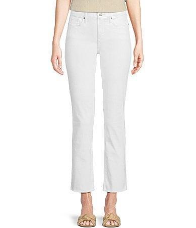 Nydj Sheri Frayed High Rise Ankle Skinny Jeans Product Image