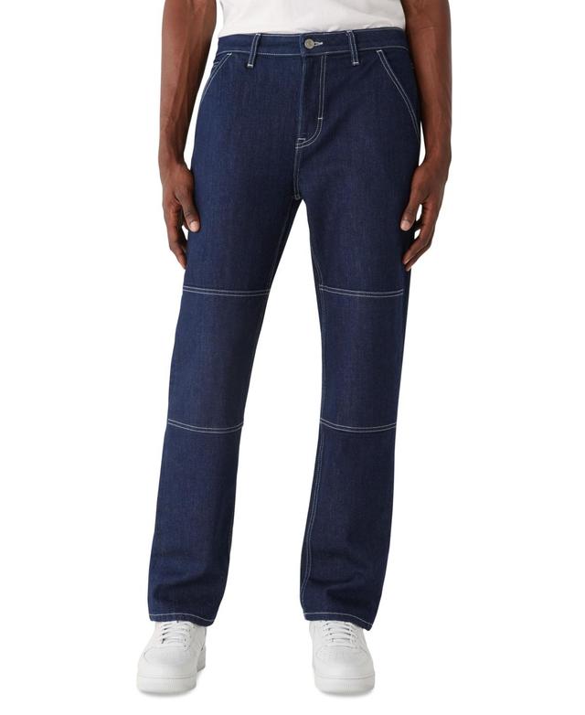 Frank And Oak Mens Nolan Straight-Fit Seamed Jeans Product Image