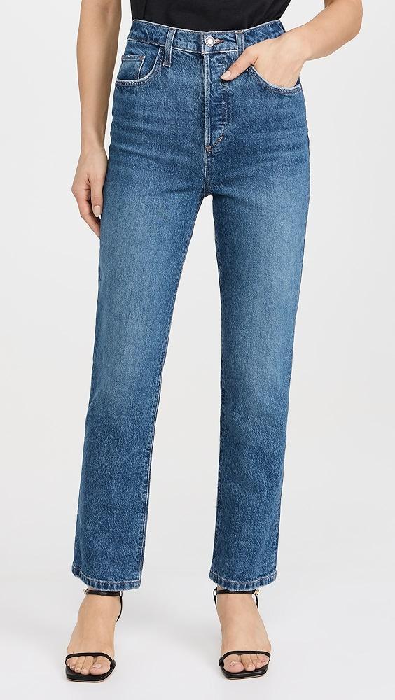 Favorite Daughter The Valentina Straight Jeans | Shopbop Product Image