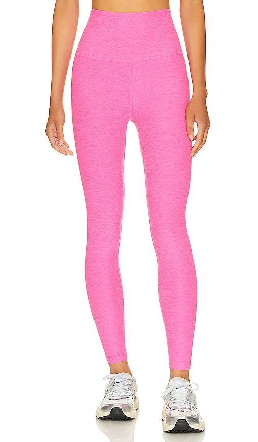 Beyond Yoga Spacedye Caught In The Midi High Waisted Legging in Peach Product Image