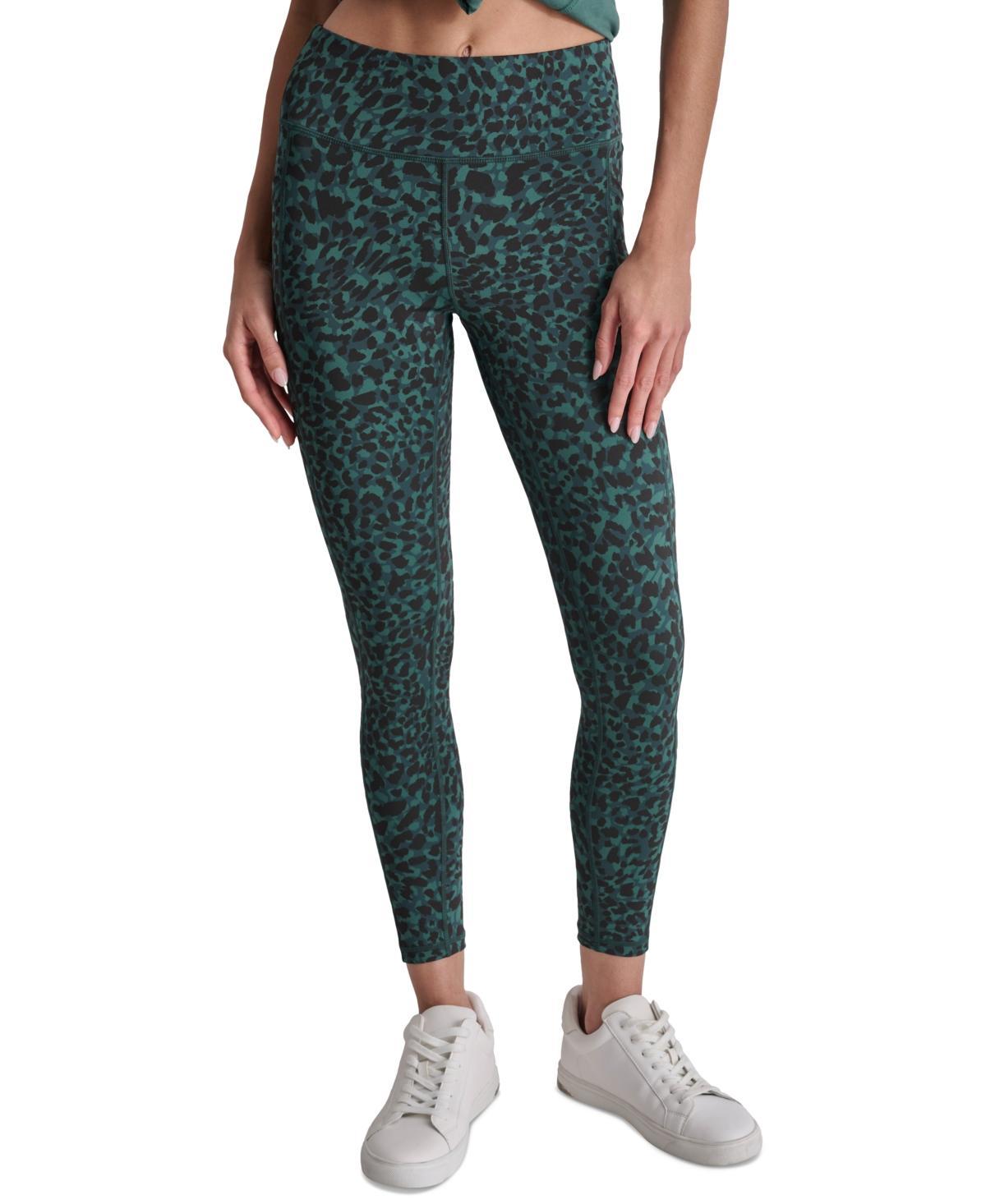 Dkny Sport Womens High-Rise Printed 7/8 Leggings Product Image