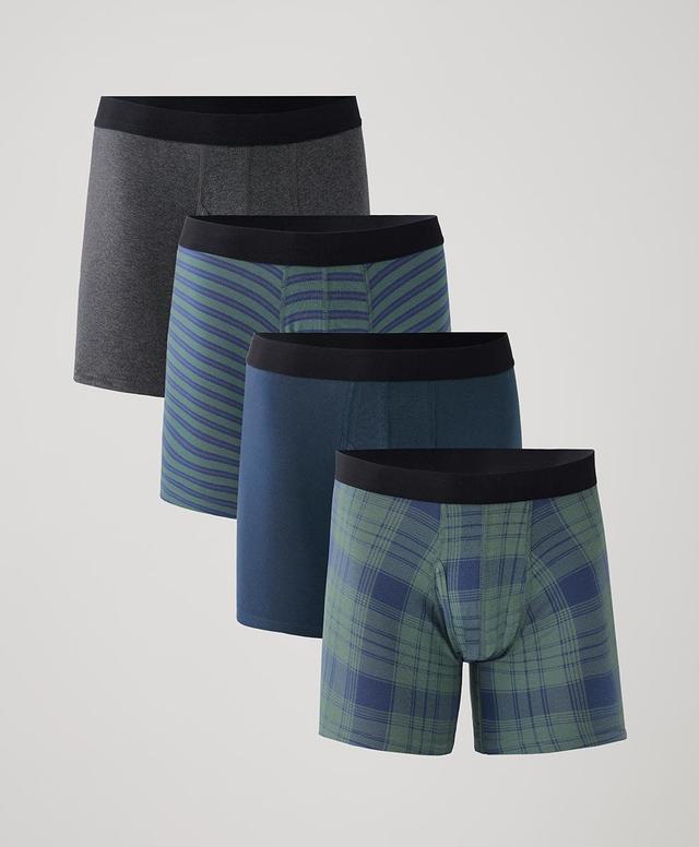 Mens Everyday Boxer Brief 4-Pack XL Product Image