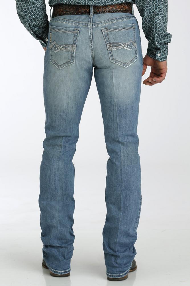 Cinch® Men's Ian Slim Fit Light Stone Boot Cut Jeans Product Image