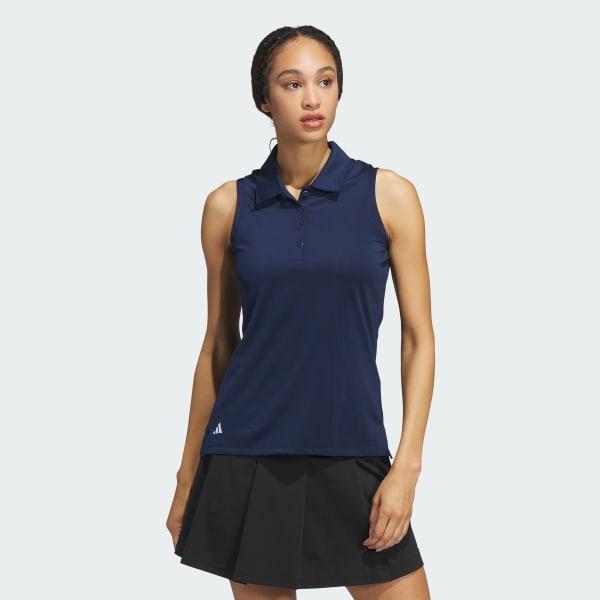 Ultimate365 Solid Sleeveless Polo Shirt Product Image