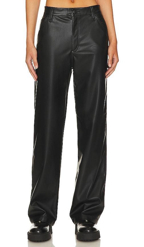 Sid Faux Leather Carpenter Pant Product Image