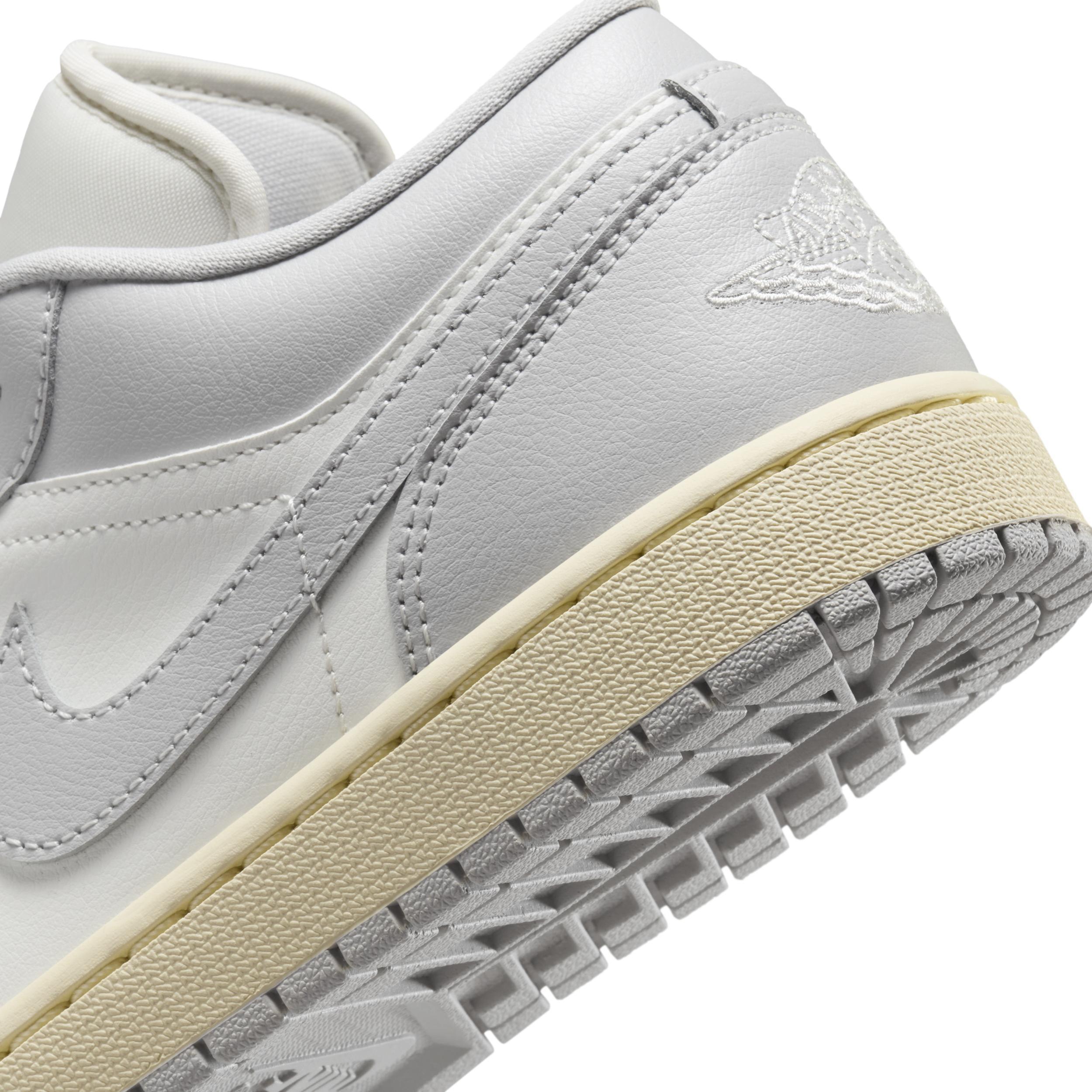 Jordan Womens Jordan AJ 1 Low - Womens Basketball Shoes Light Bone/White Product Image