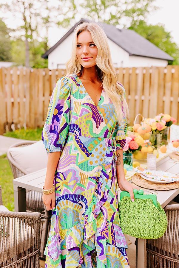 Coastal Date Night Wrap Midi Product Image