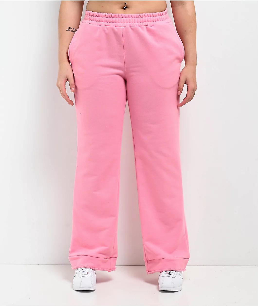 FB County French Terry Pink Sweatpants Product Image