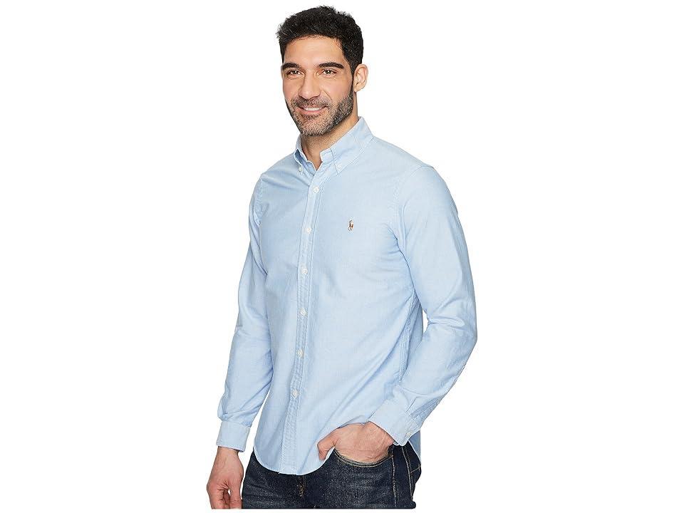 Polo Ralph Lauren Classic Fit Long Sleeve Cotton Oxford Button Down Shirt Product Image