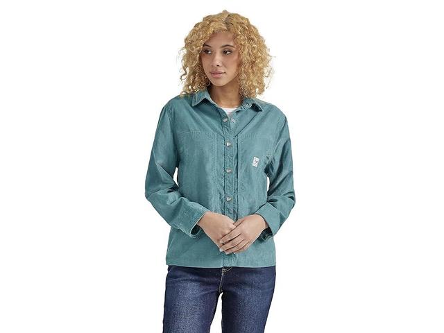 Lee Legendary Long Sleeve Workwear Shirt (Eden) Women's Clothing Product Image