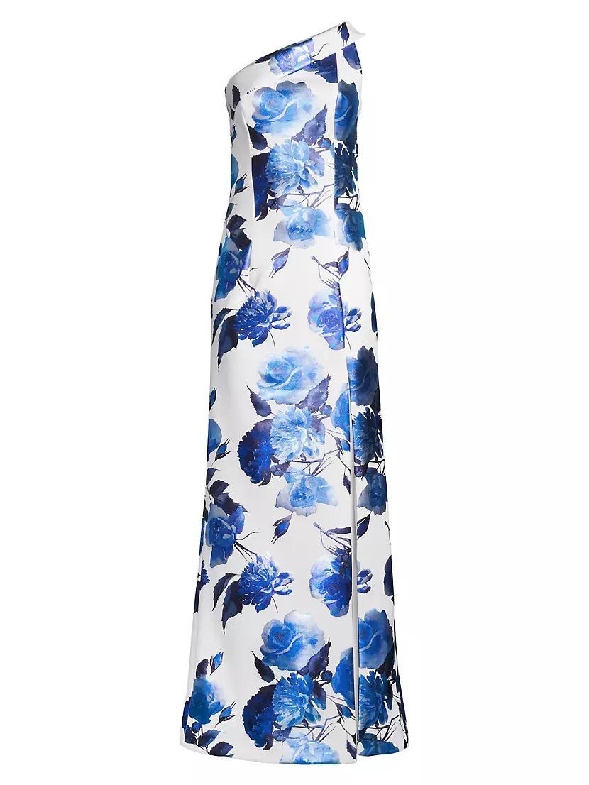 Eve Dolan Floral One-Shoulder Gown product image