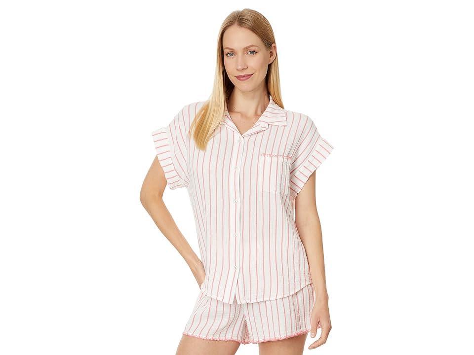 P.J. Salvage Live In The Moment Pajama Pj Set (Ivory) Women's Pajama Sets Product Image