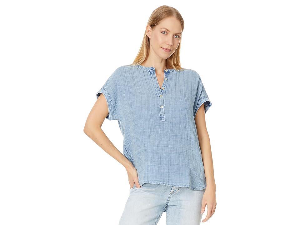 Faherty Dream Cotton Desmond Top Women's Clothing Product Image