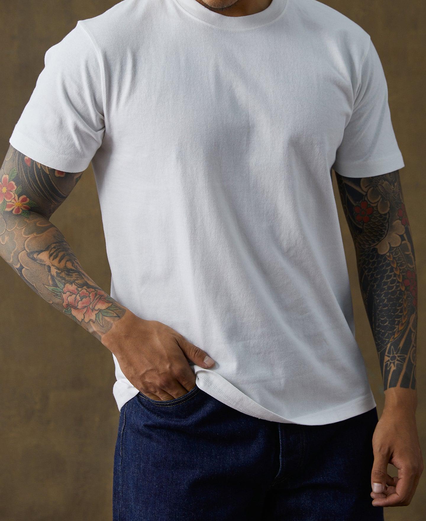 9 oz US Cotton Tubular T-Shirt - White Product Image