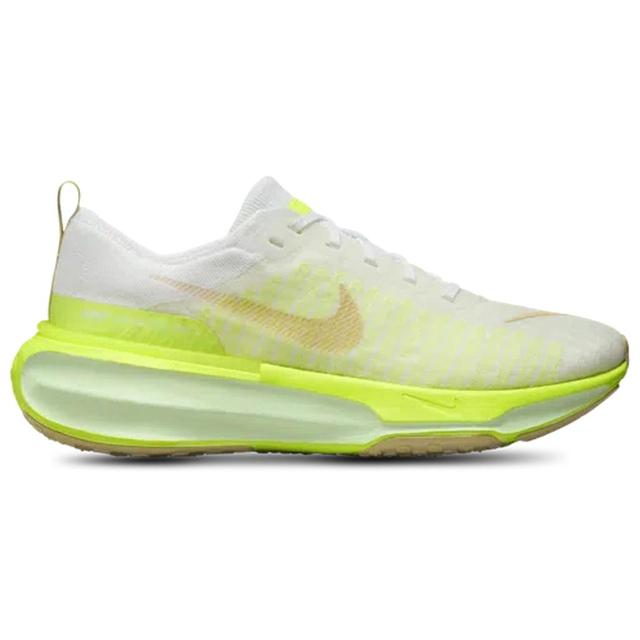 NIKE Mens  Zoomx Invincible Run Flyknit 3 In White/team Gold Product Image