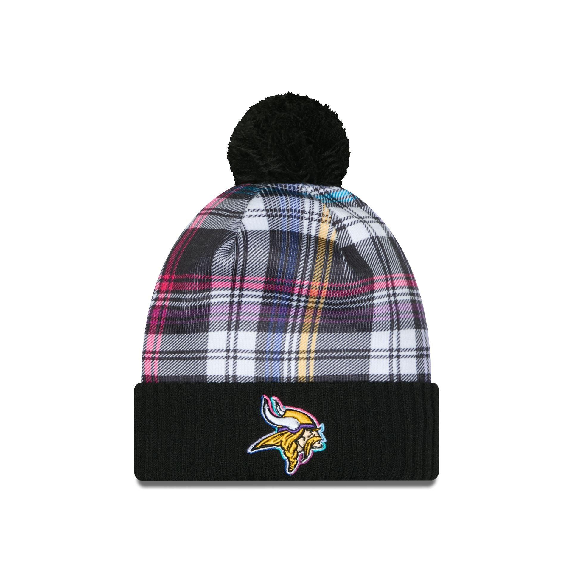 Minnesota Vikings 2024 Crucial Catch Sport Pom Knit Hat Male Product Image