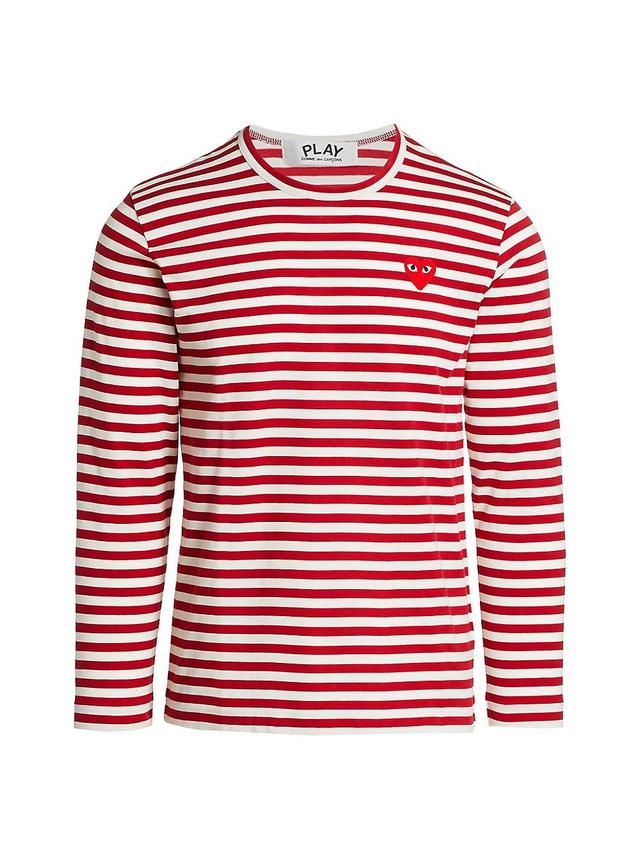 Mens Striped Cotton Shirt Product Image