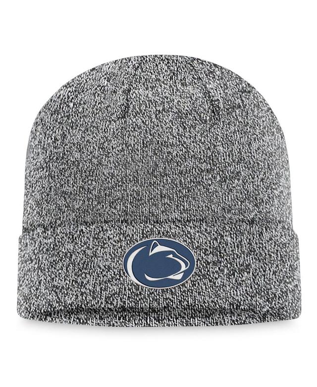 Mens Top of the World Heather Black Penn State Nittany Lions Cuffed Knit Hat Product Image