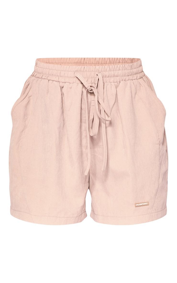 PLT SPORT Mocha Peached Runner Shorts Product Image