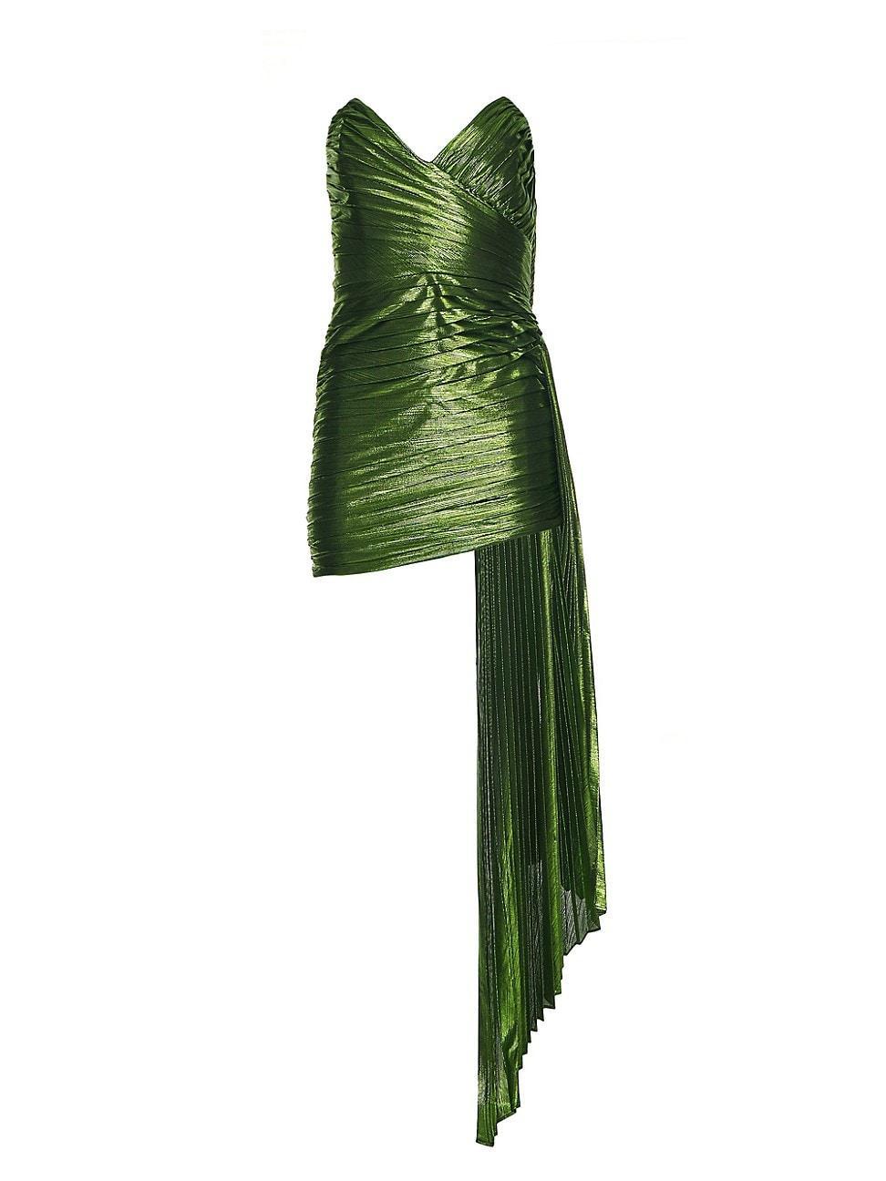 retrofete Daniele Dress Green. (also in L, M, S, XS). Product Image