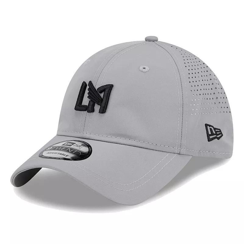 Mens New Era Gray LAFC Active 9TWENTY Adjustable Hat Product Image