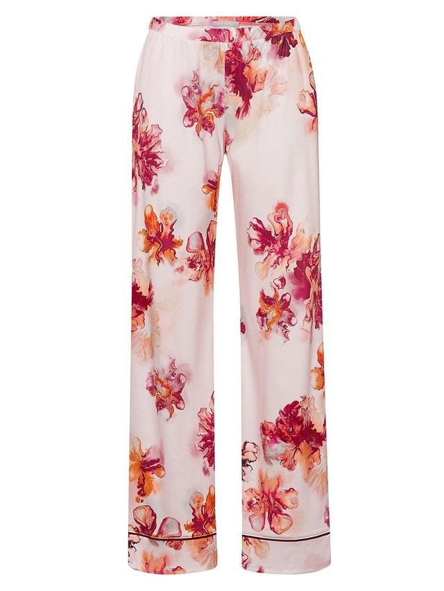 Womens Eleni Floral Wide-Leg Pajama Pants Product Image