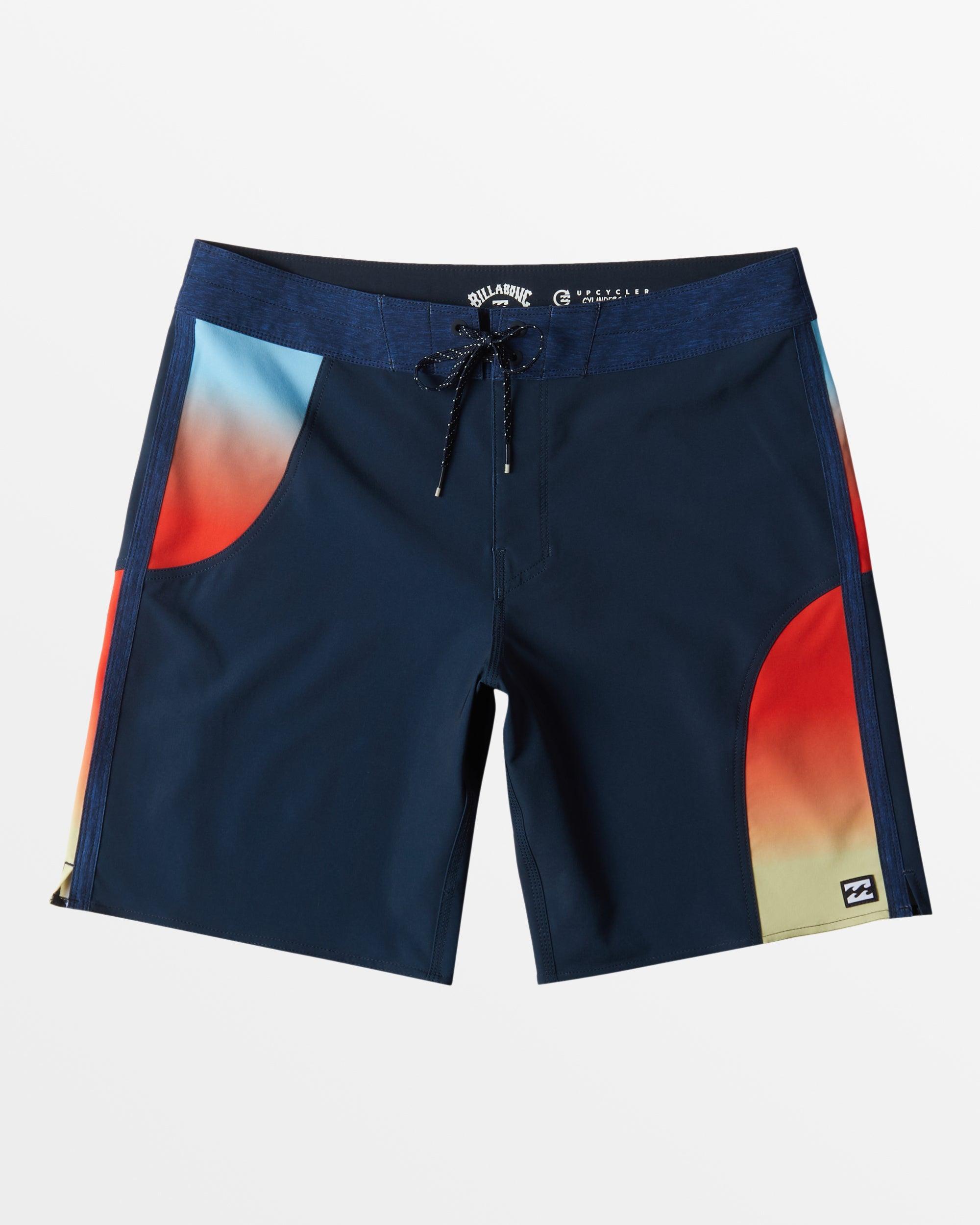 Cylinders Pro 19" Boardshorts - Dark Blue Male Product Image