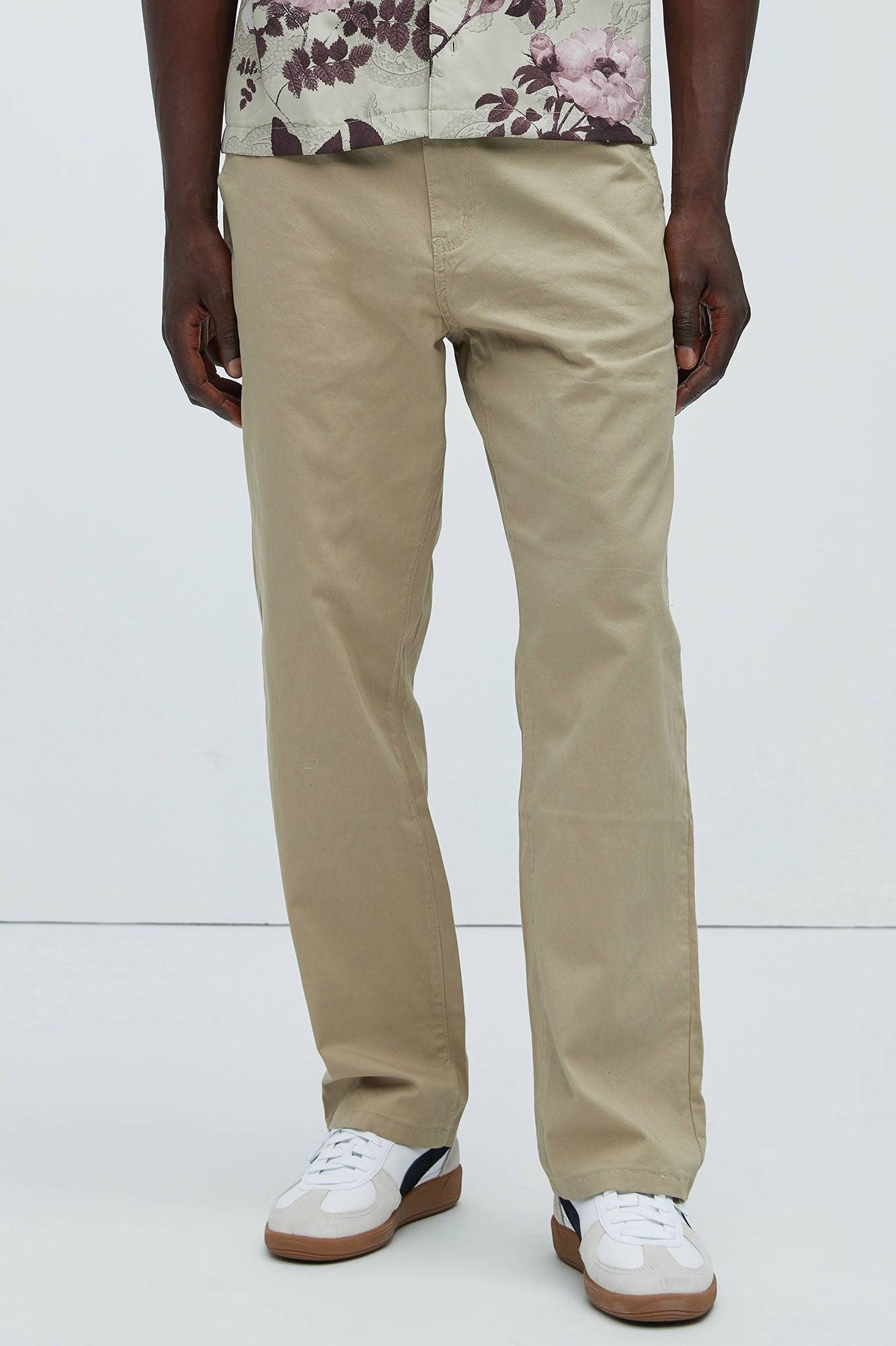 Ralphy Straight Pants - Khaki Product Image