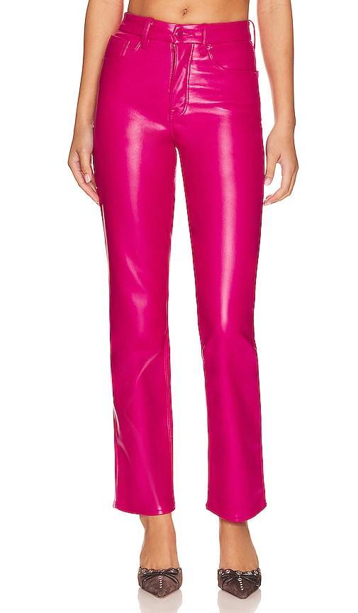 Good American Better Than Leather Icon Pant Size 2. Product Image