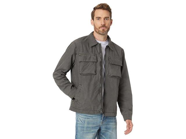 Lucky Brand Mens Fleece-Lined Zip-Front Shirt Jacket Product Image