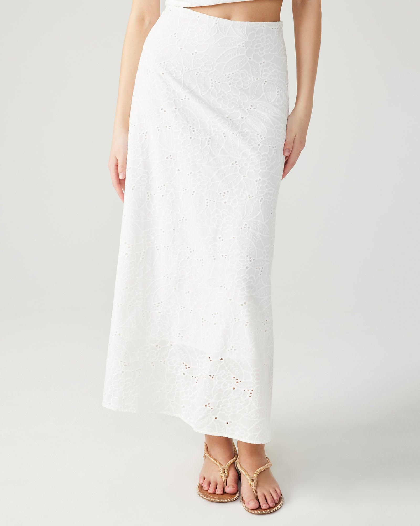 AMALIA SKIRT WHITE Female Product Image