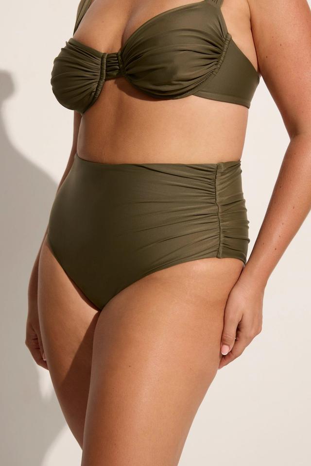 Sol Bikini Top Khaki - Final Sale Product Image