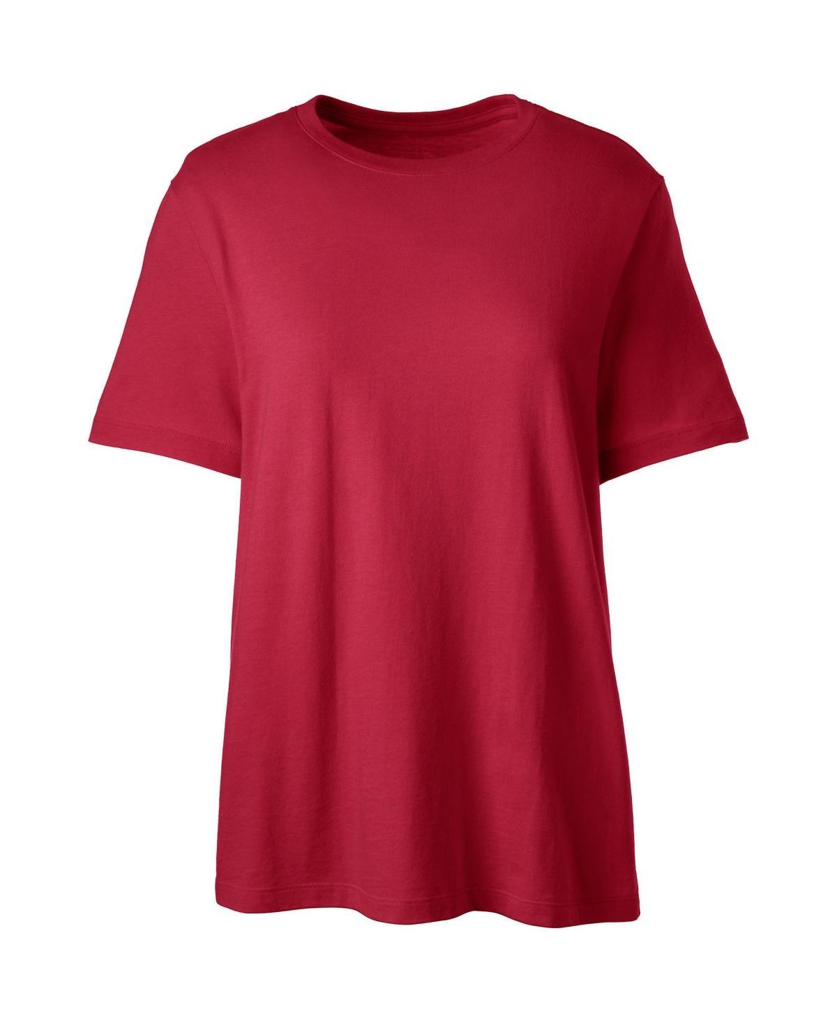 Womens Lands End Short Sleeve Essential Tee Product Image