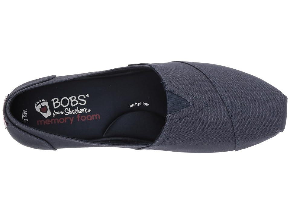 BOBS from SKECHERS Bobs Plush - Peace Love (Dark ) Women's Flat Shoes Product Image