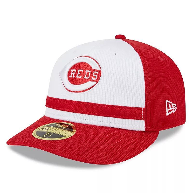 Mens New Era Cincinnati Reds 2024 Batting Practice Low Profile 59FIFTY Fitted Hat Product Image