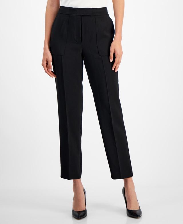 Anne Klein Womens Slim-Leg Ankle Pants Product Image