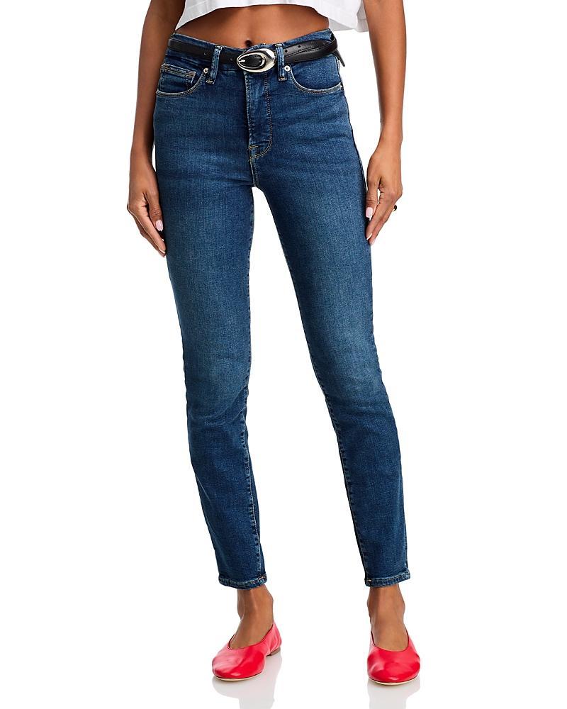 Good American Good Legs High Rise Skinny Jeans in Blue004 Product Image