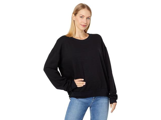 Michael Stars Max Crew Neck Sweatshirt Women's Clothing Product Image