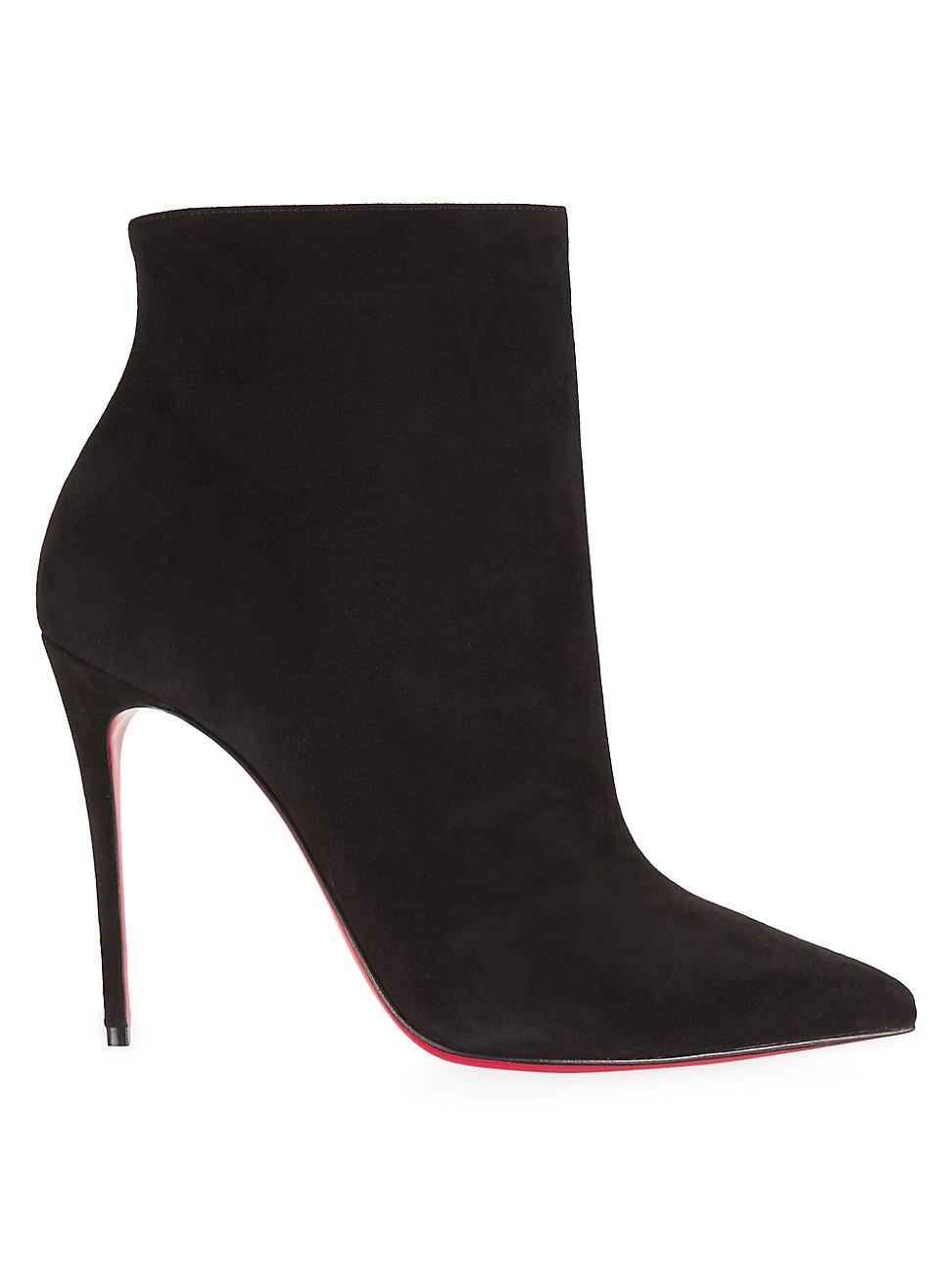 So Kate Suede Red Sole Booties Product Image