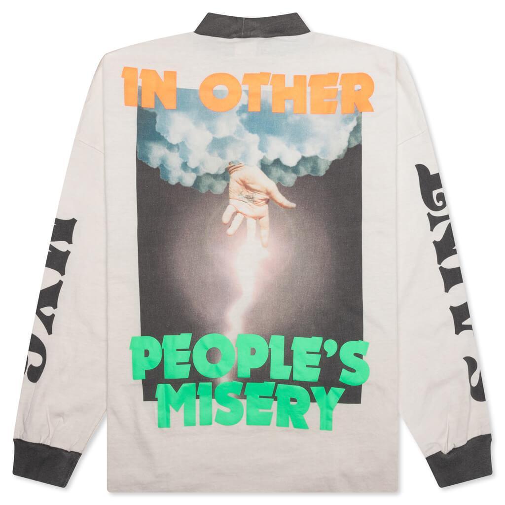 A Cheap Holiday L/S Tee - White Male Product Image