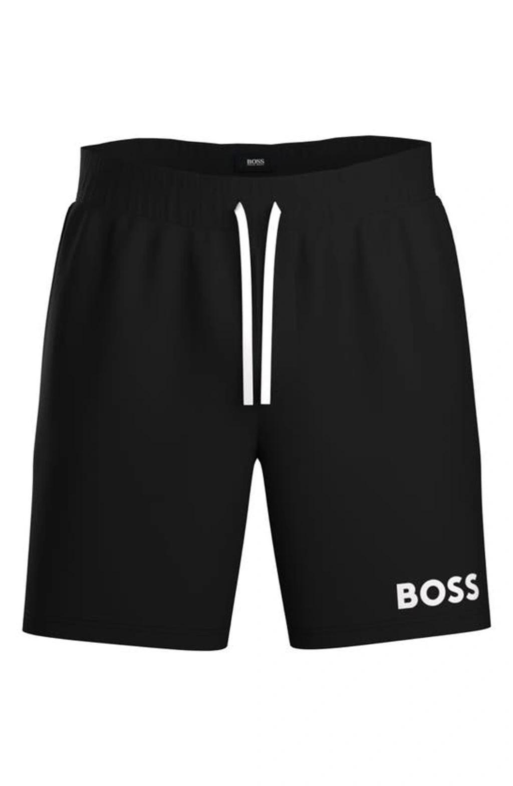 Ease Pajama Shorts In Black Product Image