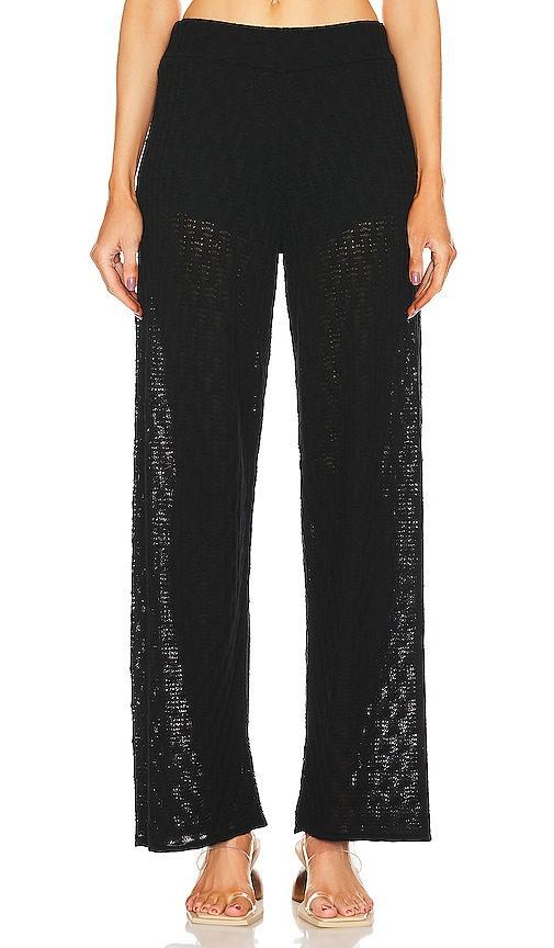 Cult Gaia Jayla Flare Knit Pant Size L, S, XL. Product Image