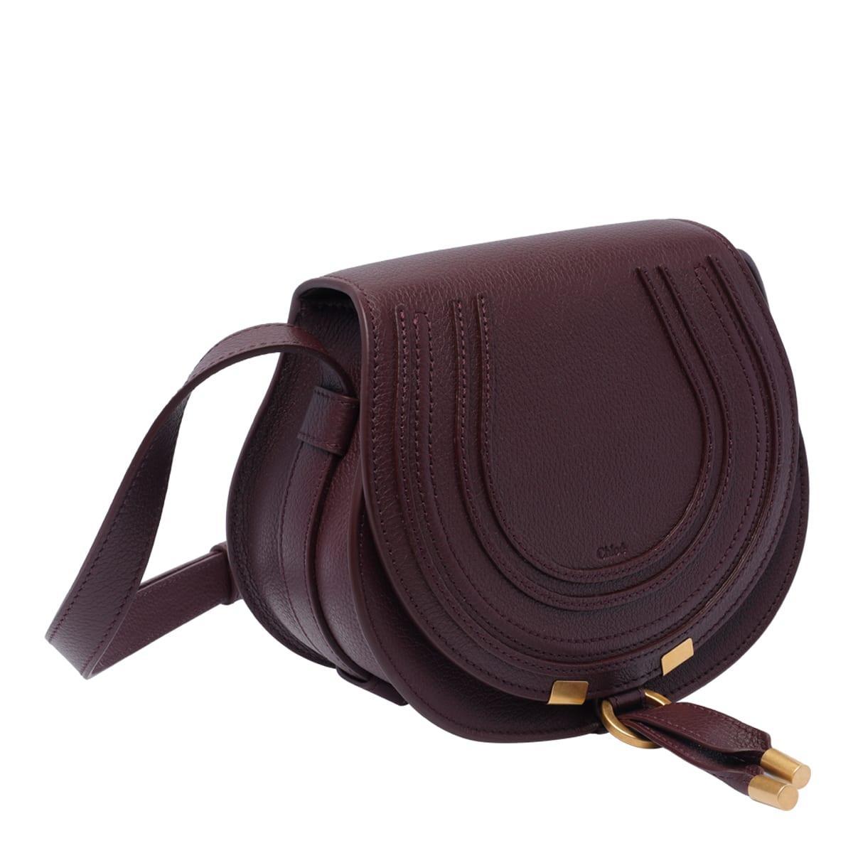 Marcie Crossbody Bag In Burgundy Product Image