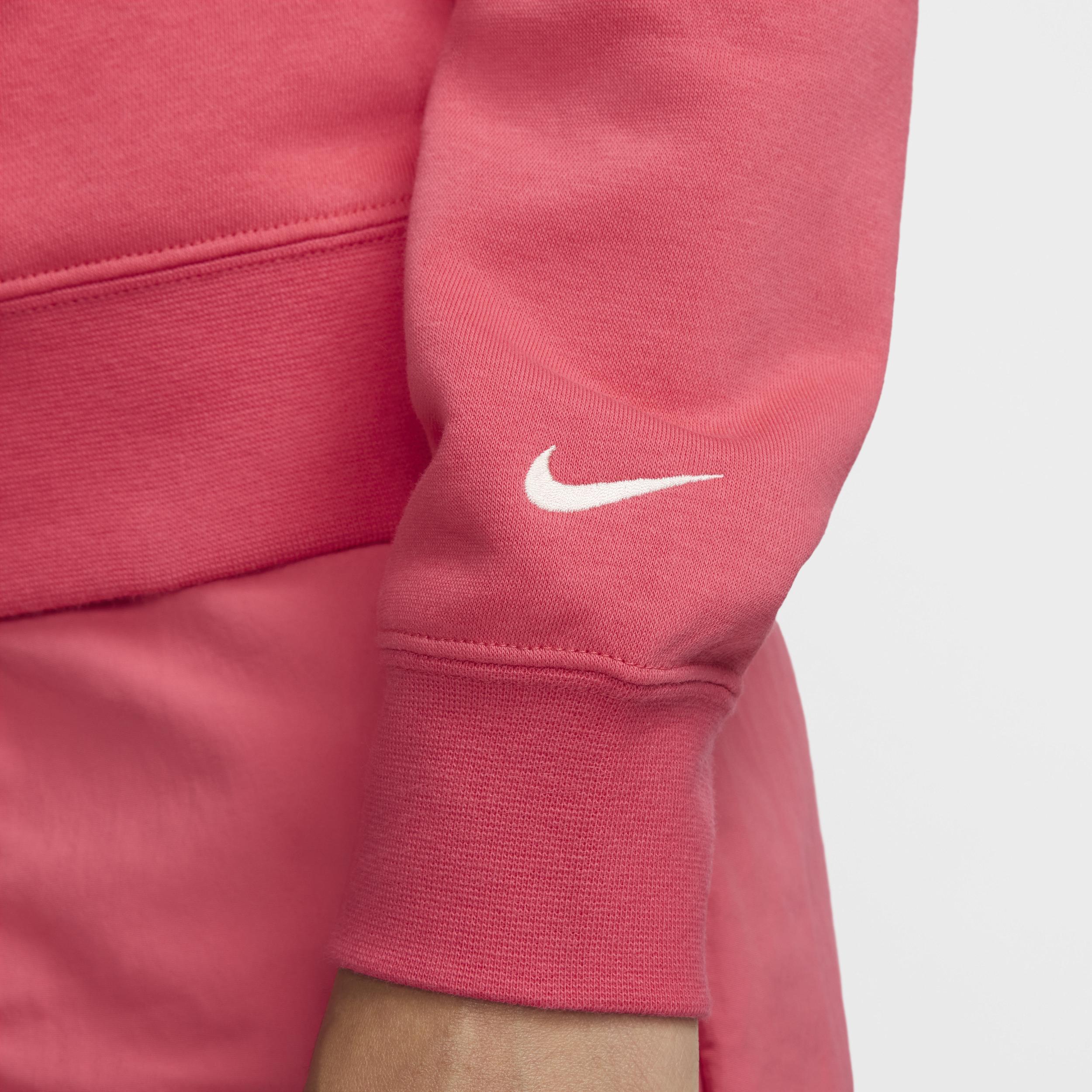 Womens Nike Sportswear Club Fleece Crew-Neck Sweatshirt Product Image