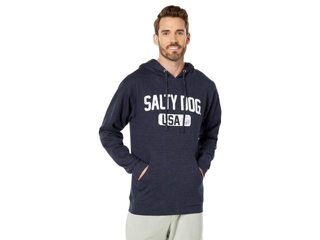 Salty Dog USA Hoodie (Heather ) Men's Clothing Product Image