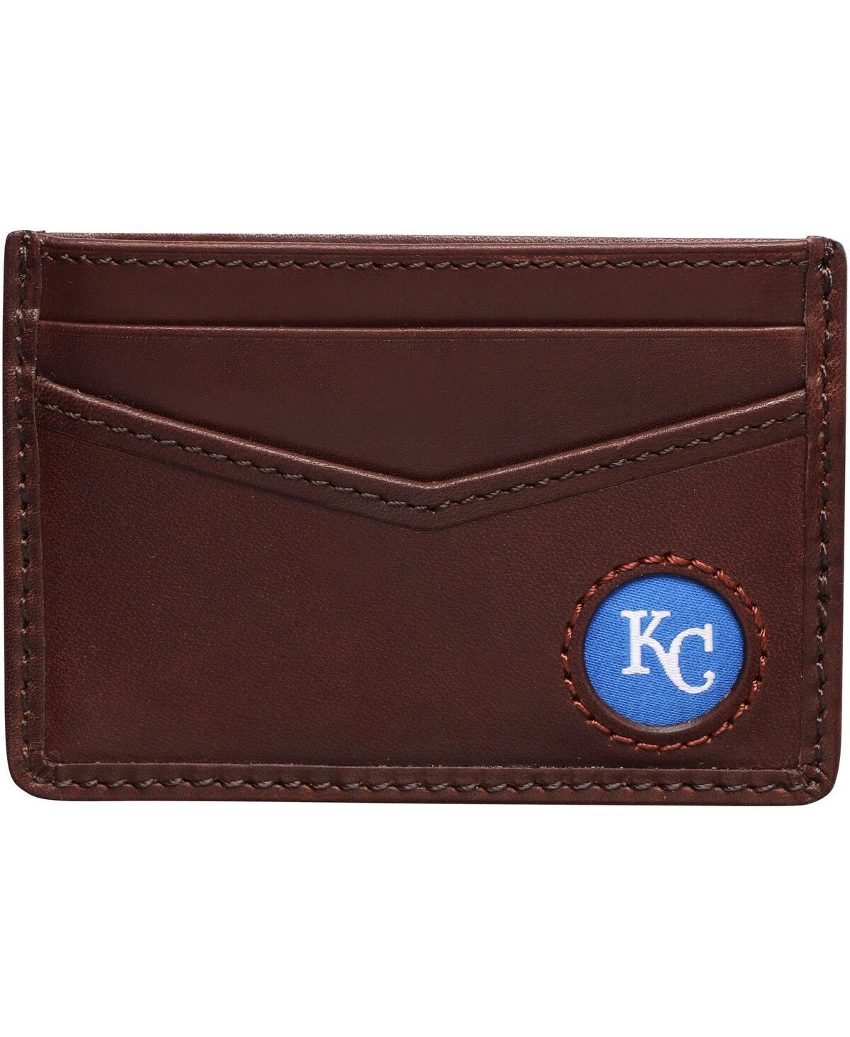 Mens Kansas City Royals Card Case - Brown Product Image