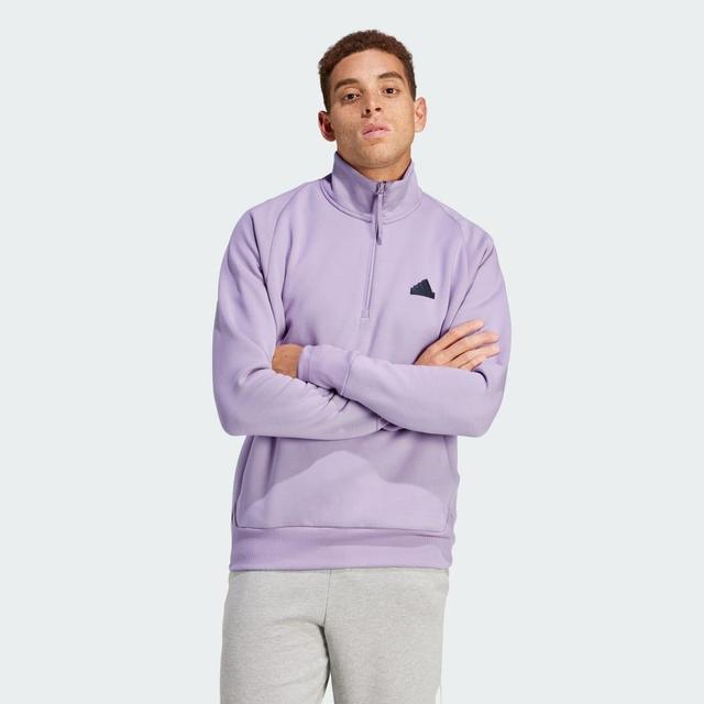 adidas Mens adidas Z.N.E. Half-Zip Sweatshirt - Mens Product Image