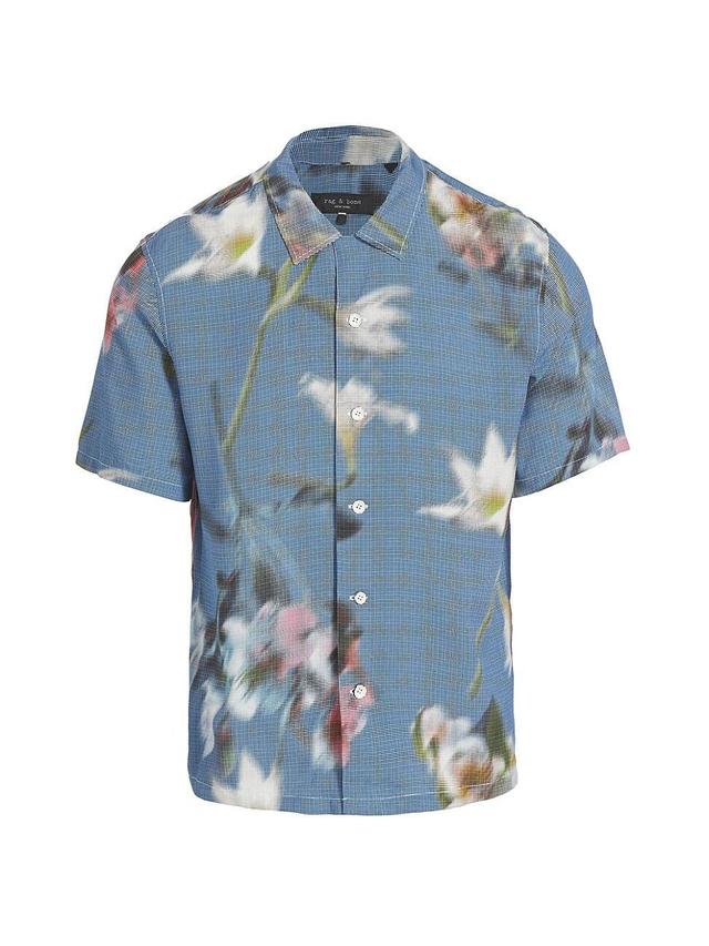 Mens Avery Floral Button-Front Shirt Product Image