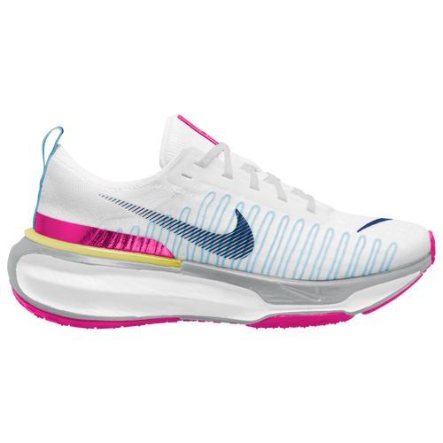 Nike Womens ZoomX Invincible Run Flyknit 3 - Shoes White/Royal/Photon Dust Product Image