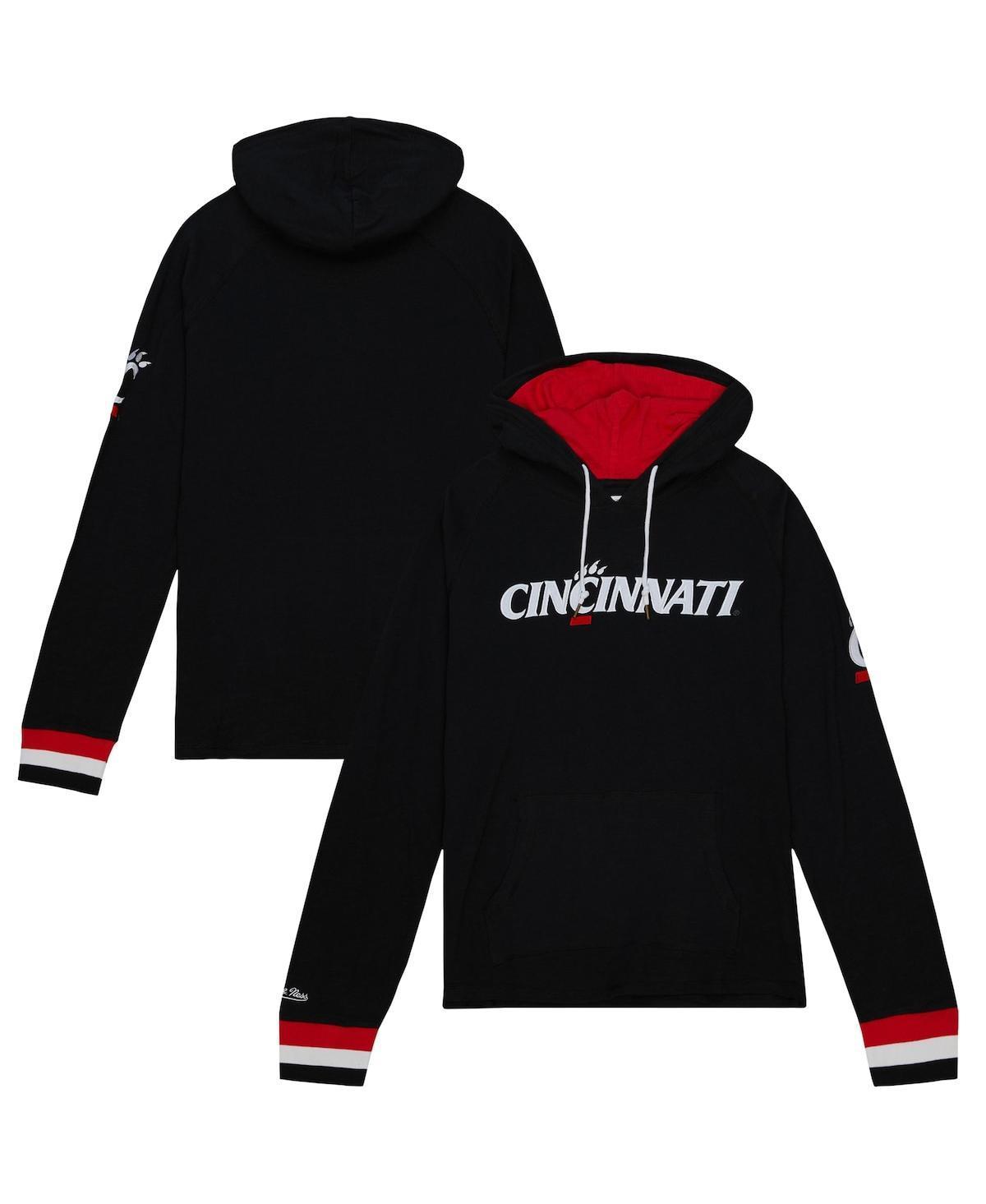 Mens Mitchell & Ness Black Cincinnati Bearcats Legendary Raglan Pullover Hoodie Product Image